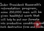 Image of reforestation program by CCC Washington DC USA, 1936, second 19 stock footage video 65675054704