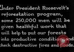 Image of reforestation program by CCC Washington DC USA, 1936, second 24 stock footage video 65675054704