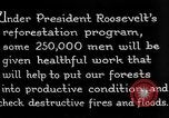Image of reforestation program by CCC Washington DC USA, 1936, second 27 stock footage video 65675054704