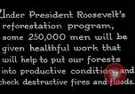 Image of reforestation program by CCC Washington DC USA, 1936, second 29 stock footage video 65675054704