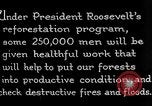 Image of reforestation program by CCC Washington DC USA, 1936, second 31 stock footage video 65675054704