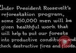 Image of reforestation program by CCC Washington DC USA, 1936, second 32 stock footage video 65675054704