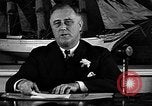 Image of President Franklin Roosevelt speaks about WPA Washington DC USA, 1935, second 20 stock footage video 65675054707