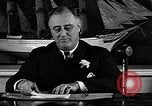 Image of President Franklin Roosevelt speaks about WPA Washington DC USA, 1935, second 44 stock footage video 65675054707