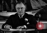 Image of President Franklin Roosevelt speaks about WPA Washington DC USA, 1935, second 55 stock footage video 65675054707