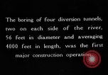 Image Boulder Dam construction United States USA, 1936, de la seconde 3 séquences d'archives historiques vidéo 65675054711