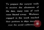 Image Boulder Dam construction United States USA, 1936, de la seconde 17 séquences d'archives historiques vidéo 65675054712