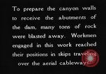 Image Boulder Dam construction United States USA, 1936, de la seconde 24 séquences d'archives historiques vidéo 65675054712