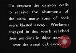 Image Boulder Dam construction United States USA, 1936, de la seconde 28 séquences d'archives historiques vidéo 65675054712