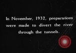 Image Boulder Dam construction United States USA, 1932, de la seconde 1 séquences d'archives historiques vidéo 65675054713
