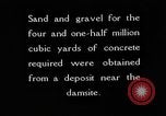 Standbild Boulder Dam Bau United States USA, 1933, aus Sekunde 4 historischem Filmmaterial Videoclip 65675054714
