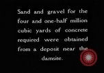 Standbild Boulder Dam Bau United States USA, 1933, aus Sekunde 10 historischem Filmmaterial Videoclip 65675054714