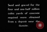 Standbild Boulder Dam Bau United States USA, 1933, aus Sekunde 17 historischem Filmmaterial Videoclip 65675054714