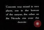 Standbild Boulder Dam Bau United States USA, 1933, aus Sekunde 4 historischem Filmmaterial Videoclip 65675054715