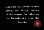 Standbild Boulder Dam Bau United States USA, 1933, aus Sekunde 7 historischem Filmmaterial Videoclip 65675054715