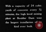 Standbild Boulder Dam Bau United States USA, 1933, aus Sekunde 4 historischem Filmmaterial Videoclip 65675054716