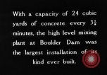 Standbild Boulder Dam Bau United States USA, 1933, aus Sekunde 15 historischem Filmmaterial Videoclip 65675054716
