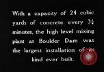 Standbild Boulder Dam Bau United States USA, 1933, aus Sekunde 17 historischem Filmmaterial Videoclip 65675054716