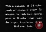 Standbild Boulder Dam Bau United States USA, 1933, aus Sekunde 19 historischem Filmmaterial Videoclip 65675054716