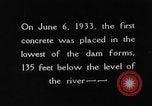 Standbild Boulder Dam Bau United States USA, 1933, aus Sekunde 17 historischem Filmmaterial Videoclip 65675054717