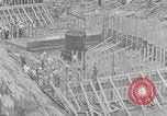 Standbild Boulder Dam Bau United States USA, 1933, aus Sekunde 37 historischem Filmmaterial Videoclip 65675054717