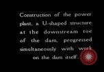 Image of Boulder Dam construction United States USA, 1933, second 10 stock footage video 65675054718