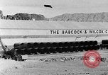 Image of Boulder Dam construction United States USA, 1933, second 54 stock footage video 65675054719