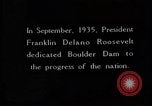 Image of Franklin Roosevelt United States USA, 1935, second 5 stock footage video 65675054724