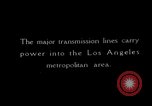 Standbild Boulder Dam oder Hoover Dam power transmission California United States USA, 1936, aus Sekunde 41 historischem Filmmaterial Videoclip 65675054726