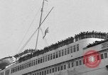 Image of Queen Mary Atlantic Ocean, 1940, second 28 stock footage video 65675054747