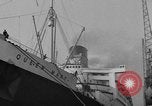 Image of Queen Mary Atlantic Ocean, 1940, second 47 stock footage video 65675054747