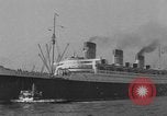 Image of Queen Mary Atlantic Ocean, 1940, second 50 stock footage video 65675054747