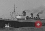 Image of Queen Mary Atlantic Ocean, 1940, second 51 stock footage video 65675054747
