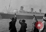 Image of Queen Mary Atlantic Ocean, 1940, second 56 stock footage video 65675054747