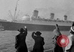 Image of Queen Mary Atlantic Ocean, 1940, second 57 stock footage video 65675054747