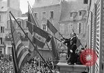 Image of General Charles De Gaulle Cherbourg Normandy France, 1944, second 35 stock footage video 65675054754