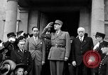 Image of General Charles De Gaulle Cherbourg Normandy France, 1944, second 54 stock footage video 65675054754