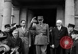 Image of General Charles De Gaulle Cherbourg Normandy France, 1944, second 55 stock footage video 65675054754