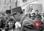 Image of General Charles De Gaulle Cherbourg Normandy France, 1944, second 62 stock footage video 65675054754