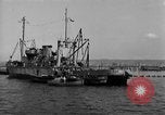 Image of Cherbourg docks Cherbourg Normandy France, 1944, second 18 stock footage video 65675054755