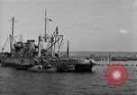 Image of Cherbourg docks Cherbourg Normandy France, 1944, second 19 stock footage video 65675054755