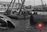 Image of Cherbourg docks Cherbourg Normandy France, 1944, second 31 stock footage video 65675054755