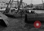 Image of Cherbourg docks Cherbourg Normandy France, 1944, second 32 stock footage video 65675054755