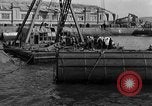 Image of Cherbourg docks Cherbourg Normandy France, 1944, second 34 stock footage video 65675054755