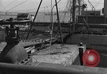 Image of Coast Guard cutter refueling Cherbourg Normandy France, 1944, second 16 stock footage video 65675054756