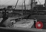Image of Coast Guard cutter refueling Cherbourg Normandy France, 1944, second 18 stock footage video 65675054756