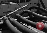 Image of Coast Guard cutter refueling Cherbourg Normandy France, 1944, second 24 stock footage video 65675054756
