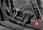 Image of Coast Guard cutter refueling Cherbourg Normandy France, 1944, second 30 stock footage video 65675054756