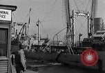 Image of Coast Guard cutter refueling Cherbourg Normandy France, 1944, second 53 stock footage video 65675054756