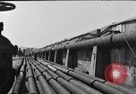 Image of Coast Guard cutter refueling Cherbourg Normandy France, 1944, second 56 stock footage video 65675054756